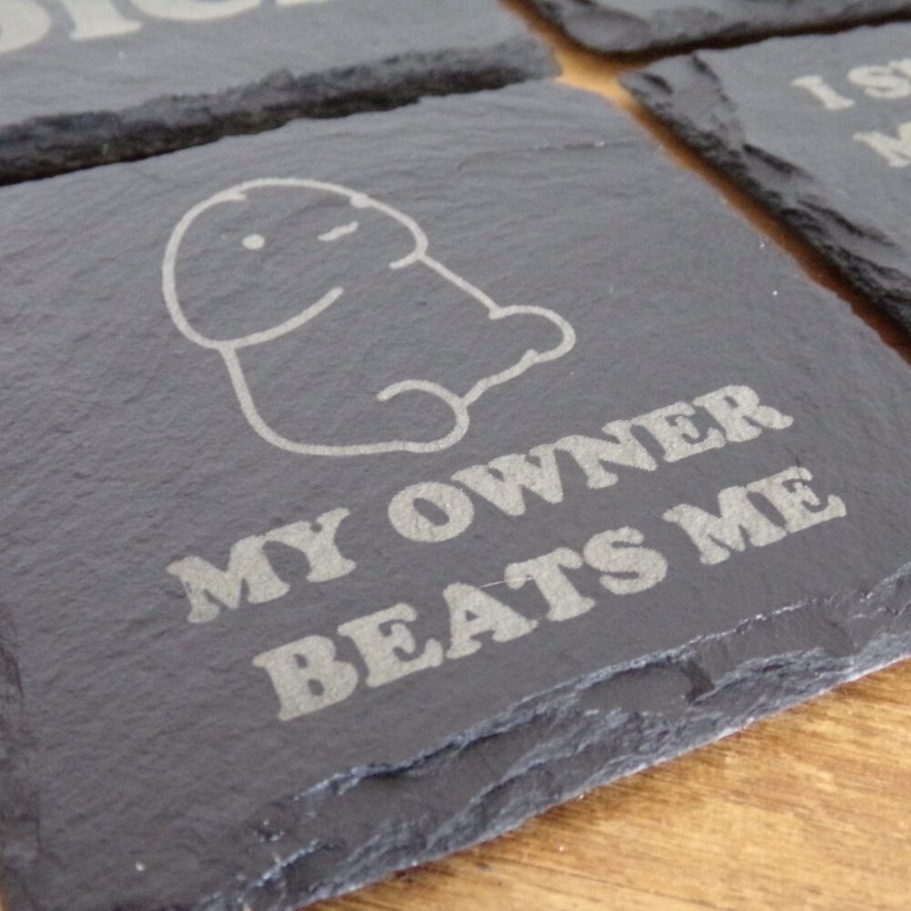 C**k Coasters (set of 4) - Picture 6 of 10